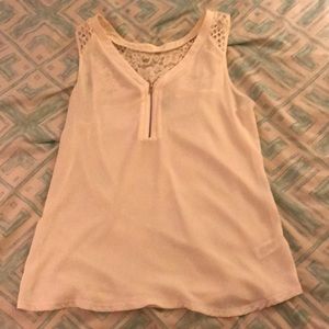 Express silk tank top